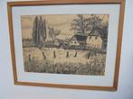 1954 Raadsen Krijttekening boerderijen Bke-26), Ophalen