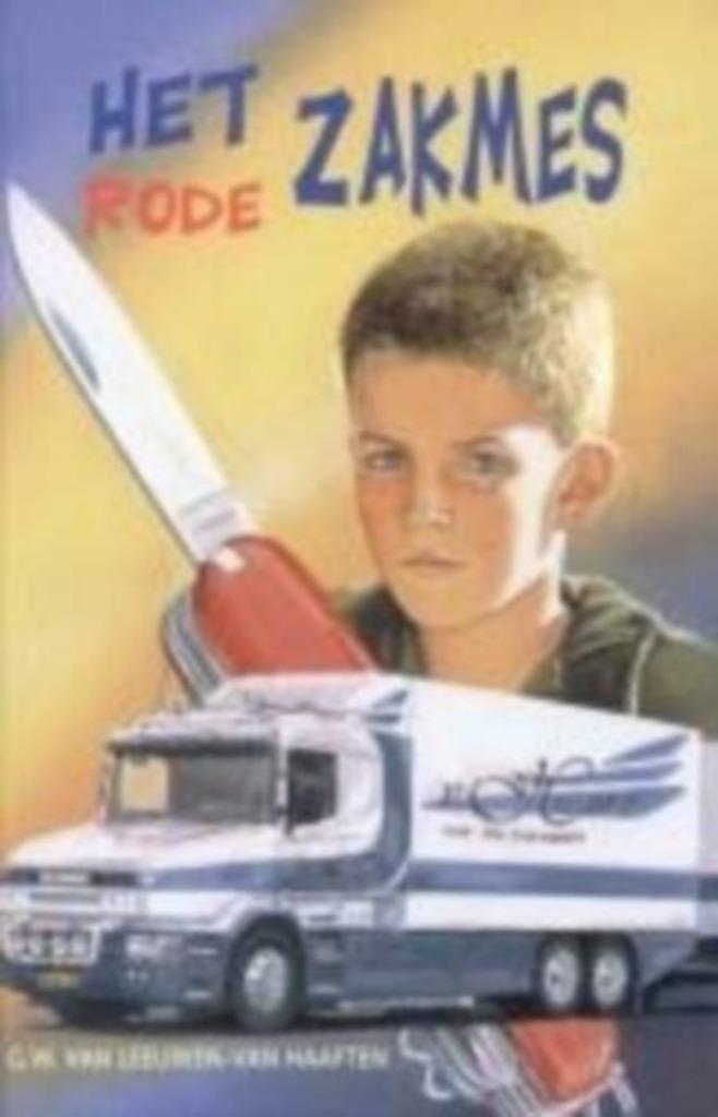 Het rode zakmes G.W.van Leeuwen-van Haaften 9033115921, Boeken, Kinderboeken | Jeugd | 10 tot 12 jaar, Zo goed als nieuw, Ophalen of Verzenden