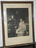 Grote zeefdruk piet van der hem 1926 koninklijke familie, Ophalen, Gebruikt, Nederland, Overige typen
