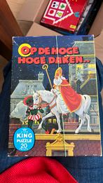 Laatste kans! King puzzel Sinterklaas 20 stukjes, Ophalen of Verzenden, Gebruikt