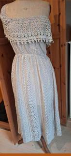 Supergave boho kanten gevoerde jurk, Kleding | Dames, Jurken, Ophalen of Verzenden, Zo goed als nieuw, Maat 38/40 (M), Onder de knie