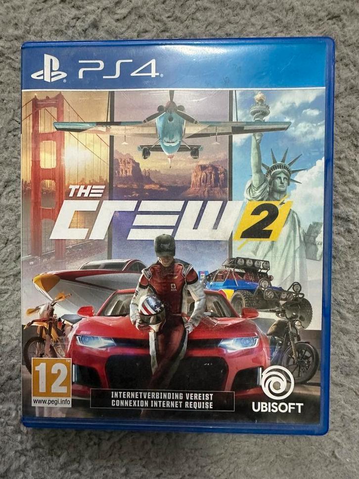 The Crew 2 (PS4), Spelcomputers en Games, Games | Sony PlayStation 4, Zo goed als nieuw, Racen en Vliegen, 1 speler, Vanaf 12 jaar