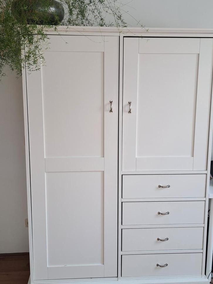 Witte kast voor baby/kinder kamer, Kinderen en Baby's, Kinderkamer | Commodes en Kasten, Gebruikt, 105 cm of meer, 100 cm of meer