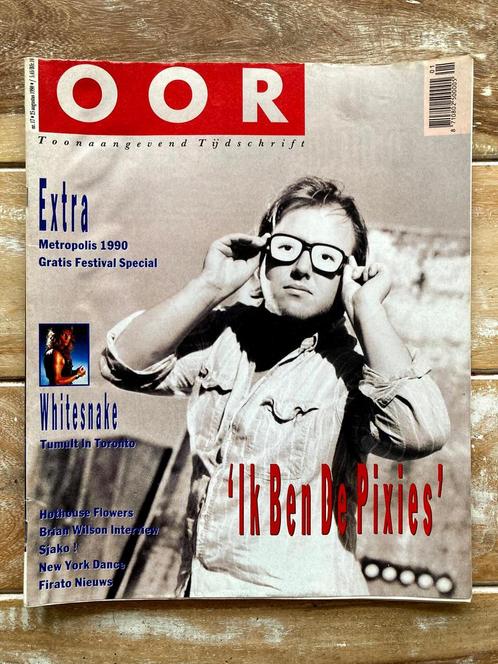 OOR Magazine 1990 WHITESNAKE Pixies SJAKO Hothouse Flowers, Boeken, Tijdschriften en Kranten, Gelezen, Muziek, Film of Tv, Verzenden