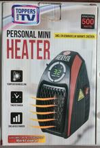 Nieuw, verwarming, 500 watts, zwart., Ophalen of Verzenden, Nieuw