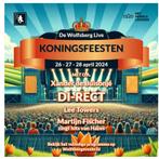 Wolfsberg Live Koningsfeesten 26-04-2024, Tickets en Kaartjes, Concerten | Overige, Twee personen