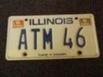Kentekenplaat Licenseplate Illinois no. 2 USA, Auto's, Gebruikt, Ophalen of Verzenden