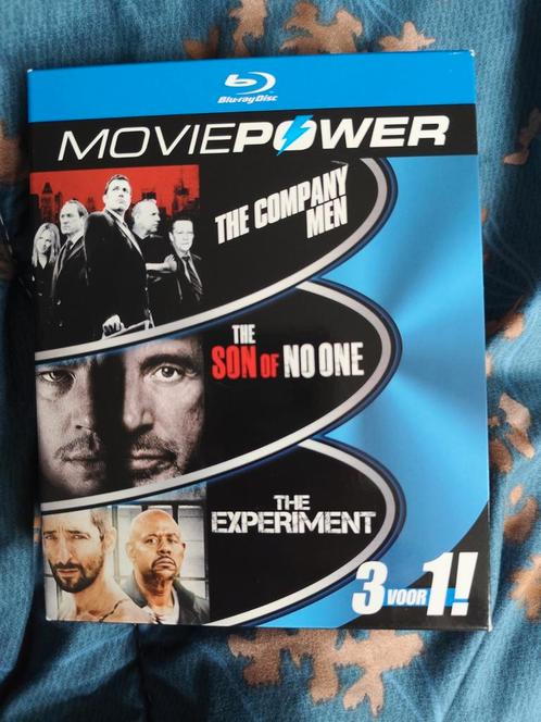 Moviepower box (3 blu-ray's), Cd's en Dvd's, Blu-ray, Zo goed als nieuw, Ophalen of Verzenden