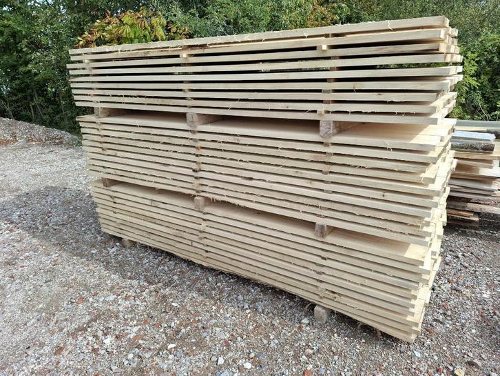 Planken, balken, hout, Doe-het-zelf en Verbouw, Hout en Planken, Nieuw, Plank, Overige houtsoorten, 300 cm of meer, 25 tot 50 mm