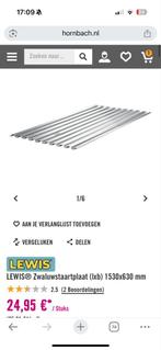 2x Lewisplaat 1530x630mm - Nieuw!, Doe-het-zelf en Verbouw, Platen en Panelen, Ophalen, Nieuw, Overige materialen, Minder dan 20 mm