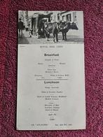Royal Mail Lines S.S Atlantis menu (1950), Ophalen of Verzenden, Gebruikt, Motorboot, Kaart, Foto of Prent