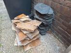 Restpartij leitjes, 50stuks antraciet, Ophalen, Overige typen, Zo goed als nieuw, Natuursteen