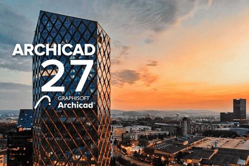 Archicad 27, Computers en Software, Ontwerp- en Bewerkingssoftware, Zo goed als nieuw, Windows, Ophalen of Verzenden