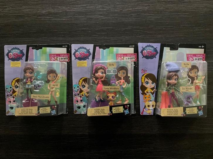Div 70  Littlest Pet Shop Casual Blythe - Sheile Fawna Zizi, Verzamelen, Poppetjes en Figuurtjes, Zo goed als nieuw, Ophalen