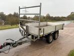 Plateauwagen 2000 KG met lier en koppelingslot, Ophalen, Gebruikt