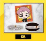 BTS TinyTan RM official merch zilveren ring limited edition, Ophalen of Verzenden, Nieuw, Overige typen