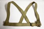 kaki webbing schouder riem set harnas draagstel engels ?, Verzamelen, Militaria | Algemeen, Ophalen of Verzenden, Landmacht, Engeland