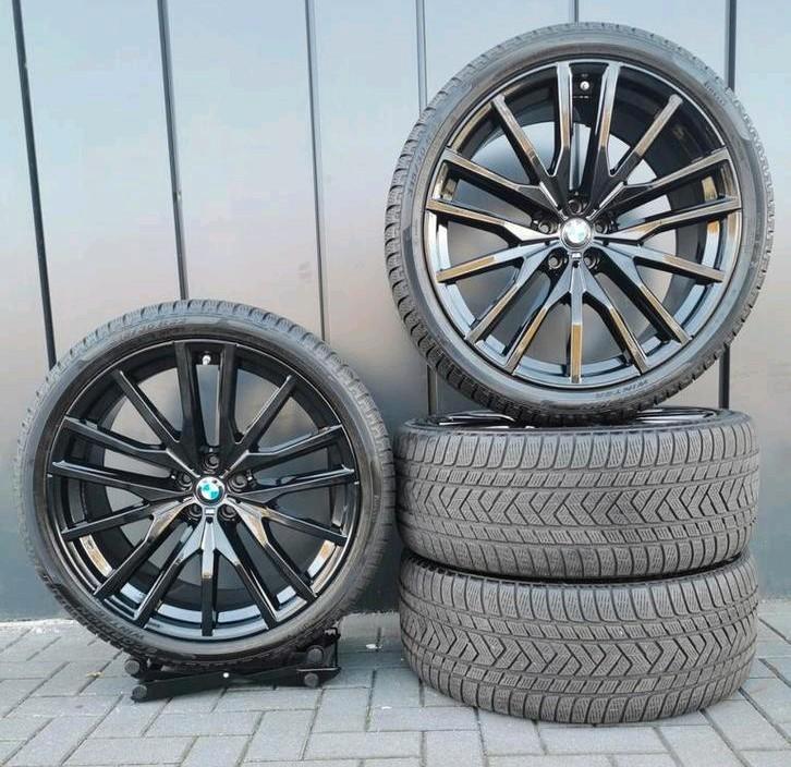 ❄️22 Inch Originele BMW X5 G05 X6 G06 Styling 742M Winter❄️, Auto-onderdelen, Banden en Velgen, Banden en Velgen, Winterbanden