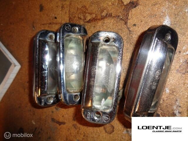 Kentekenverlichting BMW 02 1600-2 1602 1802 2002 ti tii etc, Auto-onderdelen, Verlichting, BMW, Gebruikt, Ophalen of Verzenden