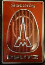 Deutz Magirus logo relief reclamebord van metaal wandbord