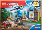 Lego Juniors City 10751 Politieachtervolging in de bergen., Ophalen of Verzenden, Zo goed als nieuw, Complete set, Lego