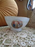 Brocante Franse Spoelkom ** Mimosa **, Antiek en Kunst, Antiek | Servies los, Ophalen of Verzenden