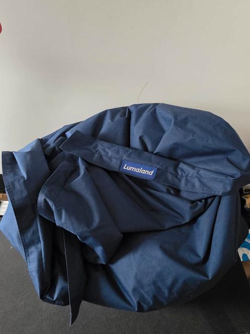 Lumaland Zitzak - Zo Goed Als Nieuw!, Huis en Inrichting, Zitzakken, Zo goed als nieuw, Zitzak, Blauw, Ophalen