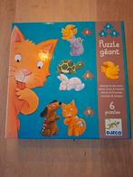 Puzzel geant. 6 dierfiguren., Kinderen en Baby's, Speelgoed | Kinderpuzzels, Ophalen of Verzenden, 10 tot 50 stukjes, Zo goed als nieuw