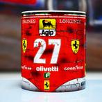 ✅ Gilles Villeneuve Ferrari 27 mok Vintage olie F1 Autosport, Ophalen of Verzenden, Nieuw, Formule 1