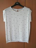 Heerlijk luchtig wit bloesje met visjes FLORE, L snazzeys, Kleding | Dames, Verzenden, Wit, Maat 42/44 (L), Nieuw