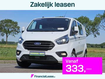 FORD TRANSIT CUSTOM 2.0 l2h1 dub.- cab. navi beschikbaar voor biedingen