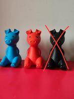 Ikea spaarpot 3 stuks, Ophalen of Verzenden, Gebruikt, Hardplasticfiguren