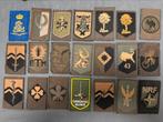 Kavel arm emblemen gvt, Verzamelen, Verzenden, Landmacht, Nederland, Embleem of Badge