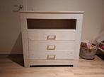 Houten commode met 3 lades GRATIS, Ophalen, Gebruikt, 75 tot 100 cm, Opstaande rand
