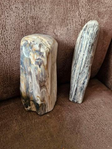 Versteend hout pilaar 1734 gram beschikbaar voor biedingen