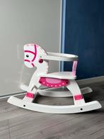 Leuk roze Hobbelpaard voor Kinderen, Ophalen of Verzenden, Zo goed als nieuw, Meisje