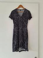 Jurk Leopard maat S dames - grijs / zwart, Kleding | Dames, Jurken, Zwart, Ophalen of Verzenden, Zo goed als nieuw, Maat 36 (S)