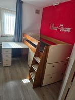 mooie degelijke half hoogslaper, Ophalen, Gebruikt, Eenpersoons