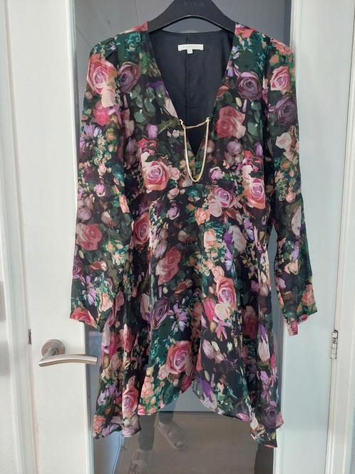 Patrizia pepe zijden jurk maat 36, Kleding | Dames, Jurken, Zo goed als nieuw, Maat 36 (S), Boven de knie, Ophalen of Verzenden