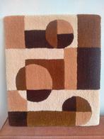 Wanddecoratie / wandkleed getuft schilderij bruin Mondriaan, Ophalen of Verzenden, Nieuw