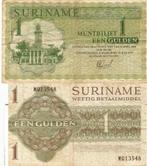 Suriname muntbiljet 1 gulden 1979, Verzenden, Zuid-Amerika, Los biljet