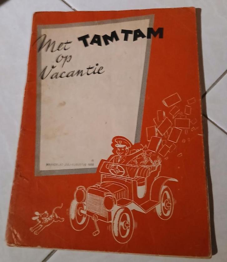 vintage maandblad TAM-TAM 1958 Judi de zwervers, Boeken, Stripboeken, Gelezen, Eén stripboek, Ophalen