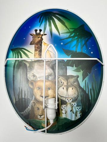 Jungle Kinderlamp met Dubbelzijdig Design van Hartendief beschikbaar voor biedingen