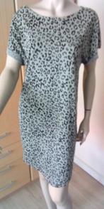 COSTES groen/zwarte ZGAN panterjurk sweatstof M, Maat 38/40 (M), Overige kleuren, Verzenden, Costes