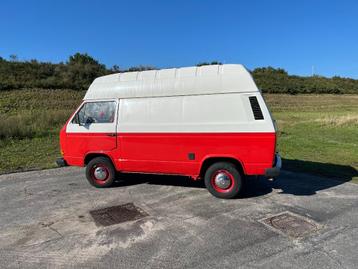 Volkswagen T3 uit 1980 CT1600 lucht gekoelde benzine hoogdak beschikbaar voor biedingen