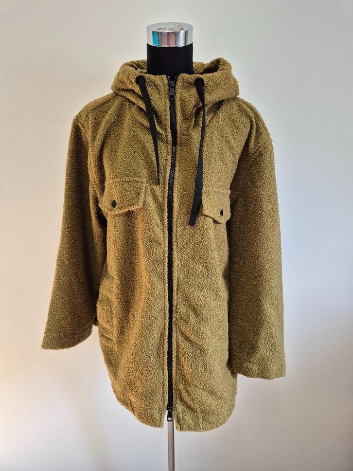 V42 - Mosterdgroen Laura Torelli vest maat M (1), Kleding | Dames, Truien en Vesten, Zo goed als nieuw, Maat 38/40 (M), Ophalen of Verzenden