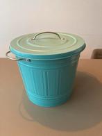 2x Ikea Knodd Emmer 16L - Wit & Blauw, Ophalen, Gebruikt, Metaal, Minder dan 50 cm