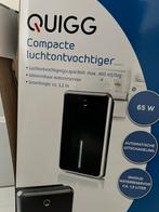 Quigg Compacte Luchtontvochtiger - nieuw, Witgoed en Apparatuur, Luchtbehandelingsapparatuur, Ophalen of Verzenden, Nieuw, Luchtontvochter