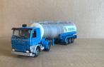 Tekno Scania 142 met Hobur oplegger, Ophalen of Verzenden, Gebruikt, Bus of Vrachtwagen, Tekno