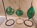 10 luxe groene kerstballen Goodwill, Diversen, Kerst, Ophalen of Verzenden, Zo goed als nieuw